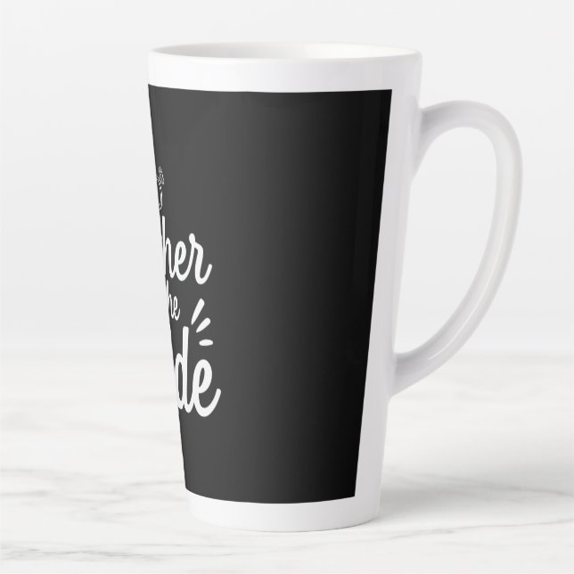 Caneca De Café Latte Mãe da Noiva (Direita)