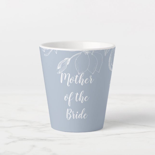 CANECA DE CAFÉ LATTE MÃE DE BRIDE GROOM OVELHAS (Frente)