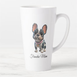 Caneca De Café Latte Mãe de Bulldog Francês Frenchie 
