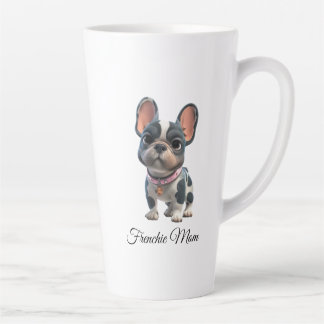 Caneca De Café Latte Mãe de Bulldog Francês Frenchie