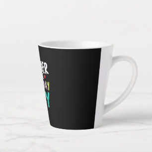 Caneca De Café Latte Mãe De mamãe Do Garoto De Aniversário