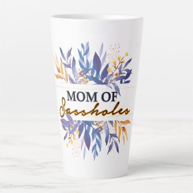 Caneca De Café Latte Mãe de Scuoles (Frente)