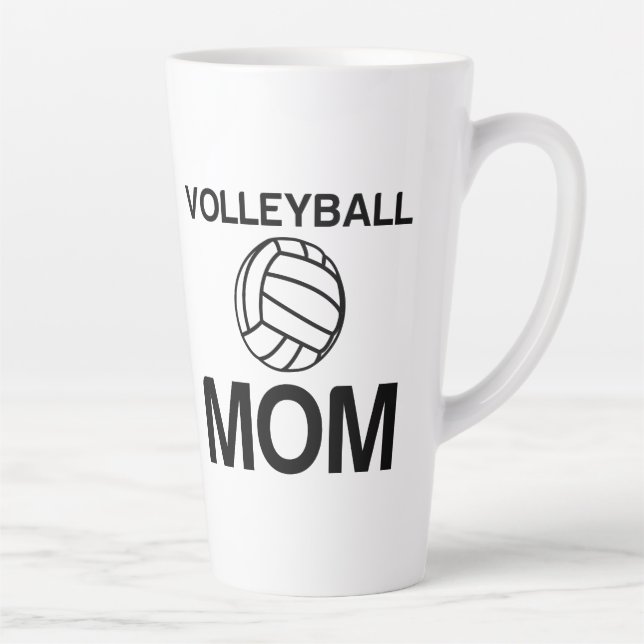 CANECA DE CAFÉ LATTE MÃE DE VOLLEYBALL (Direita)