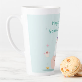Caneca De Café Latte Mágico e Assustadoramente Doce
