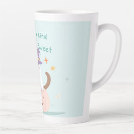 Caneca De Café Latte Mágico e Assustadoramente Doce