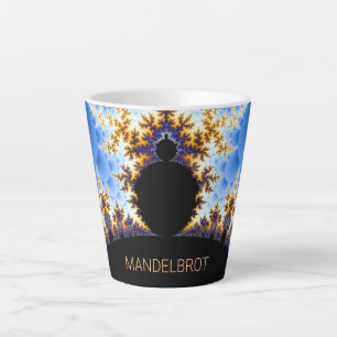 Caneca De Café Latte Magnifico Mandelbrot Fractal