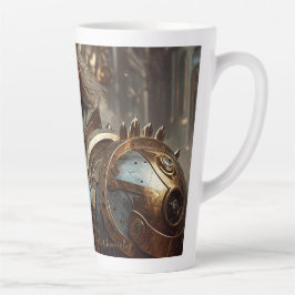 Caneca De Café Latte Majexpressa regal Steampunk King Latte Mug