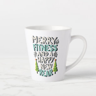 Caneca De Café Latte Malhação De feliz E Uma Nova Traseira Feliz