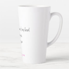 Caneca De Café Latte Mamãe, Coffee Mug, Mãe Mug, Presente para a mamãe,