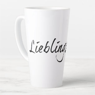 Caneca De Café Latte mamãe favorita