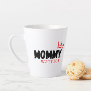 CANECA DE CAFÉ LATTE MAMÃE WARRIOR LATTE MUG
