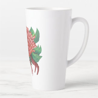 Caneca De Café Latte Mão Flor desenhada Varatah Garrafa Água