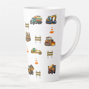 Caneca De Café Latte maquinaria de construção
