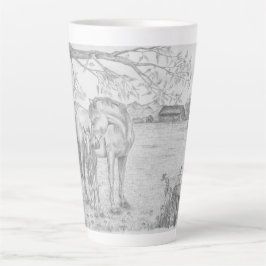 Caneca De Café Latte Mare e Foal Latte Mug