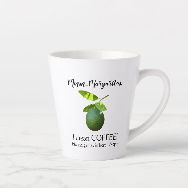 Caneca De Café Latte Margarita na sua Copa (Direita)