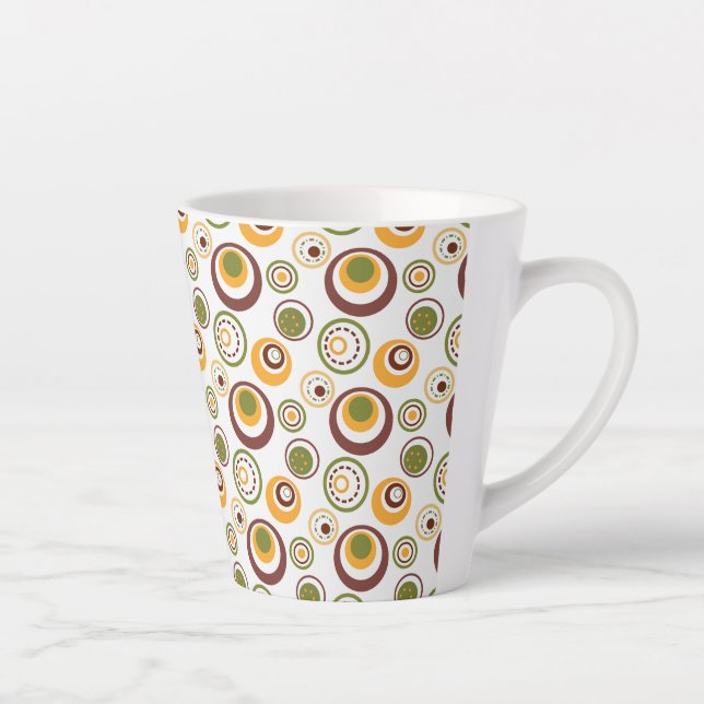 Caneca De Café Latte Marrom MCM Jawquebra (Direita)