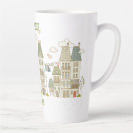 Caneca De Café Latte Mas O Primeiro Café