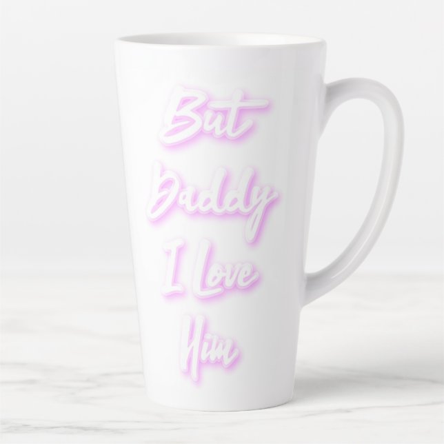 Caneca De Café Latte "Mas Pai Eu O Amo" Mug Grande (Direita)