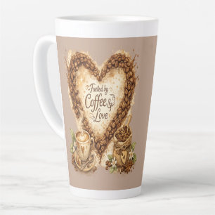 Caneca De Café Latte Mas Primeiro, Café Cozy Vintage