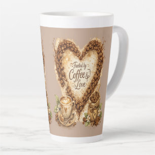 Caneca De Café Latte Mas Primeiro, Café Cozy Vintage