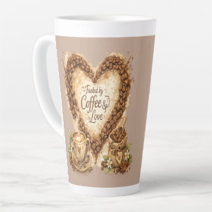 Caneca De Café Latte Mas Primeiro, Café Cozy Vintage