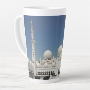 Caneca De Café Latte Masjid Sheik Zayed Grande Mesquita UAE Abu Dhabi