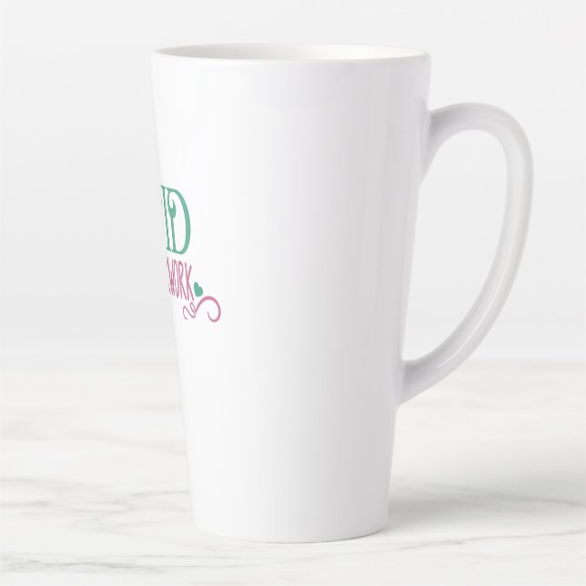 Caneca De Café Latte Masterwork Cupid de Presente de casal (Direita)