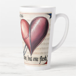 Caneca De Café Latte Mateus 19:6