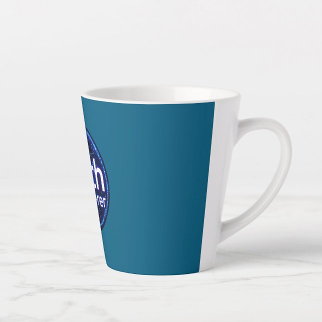 Caneca De Café Latte Math Teacher Math Whisperer (Direita)