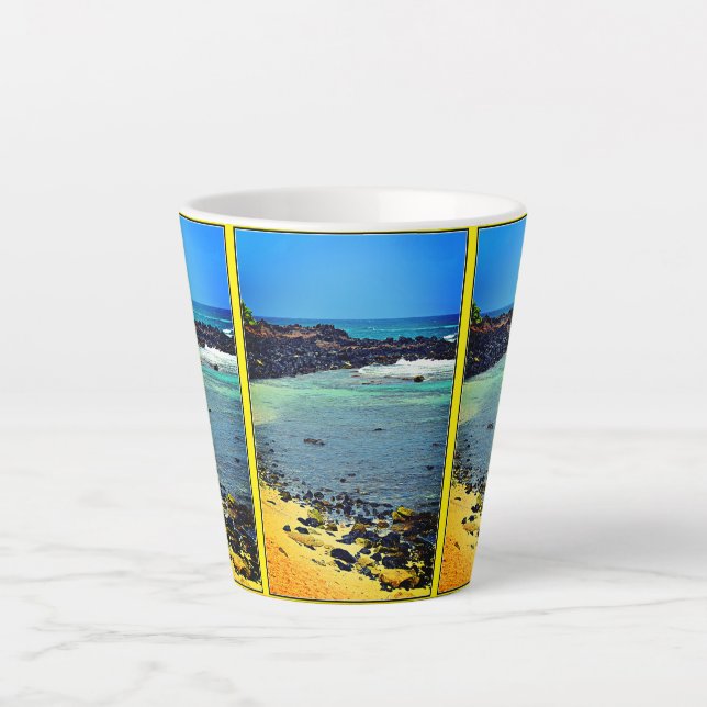 Caneca De Café Latte Maui Latte Mug (Frente)