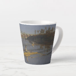 Caneca De Café Latte Max Schmitt em Solteiro Scull-Thomas Eakins Pequen