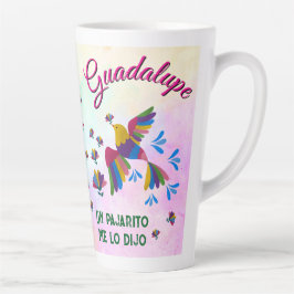 Caneca De Café Latte "Me lo dijo un pajarito" editable