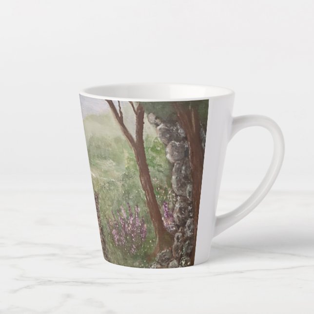 Caneca De Café Latte Meadow Latte Mug (Direita)