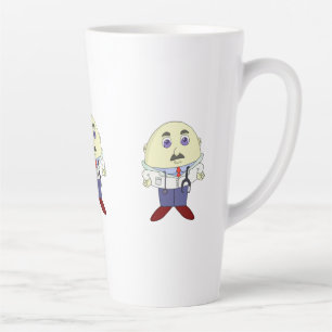 Caneca De Café Latte Médico Chefe de Ovo