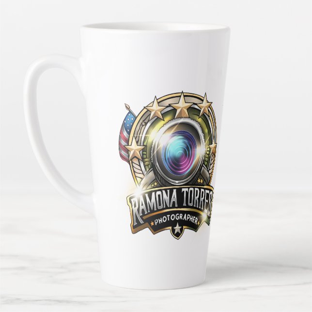 Caneca De Café Latte Meias (Esquerda)