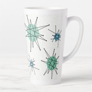 Caneca De Café Latte Meio século Franciscan Starburst 6