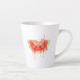 Caneca De Café Latte Melancia