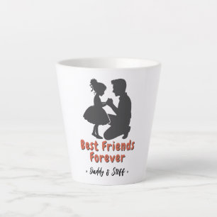 Caneca De Café Latte Melhor Amigo Do pai Para Sempre - Nome Personaliza
