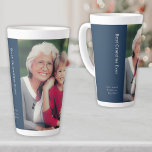 Caneca De Café Latte Melhor Avó Alguma Vez Latte Mug<br><div class="desc">Celebrar a ligação encantadora entre gerações com esta melhor vovó de sempre. Esta caneca mostra orgulhosamente uma foto carinhosa de uma avó com seus queridos netos, capturando a alegria e o amor que eles compartilham. Com "Memórias Apanhadas Juntas" exibido elegantemente nos terços inferiores adicionando um toque significativo, esta caneca tardia...</div>