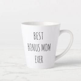 Caneca De Café Latte Melhor Bônus Mãe Nunca