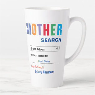 Caneca De Café Latte Melhor Busca na Mãe