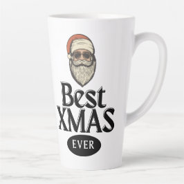 Caneca De Café Latte Melhor Feriado do Natal