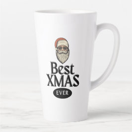 Caneca De Café Latte Melhor Feriado do Natal