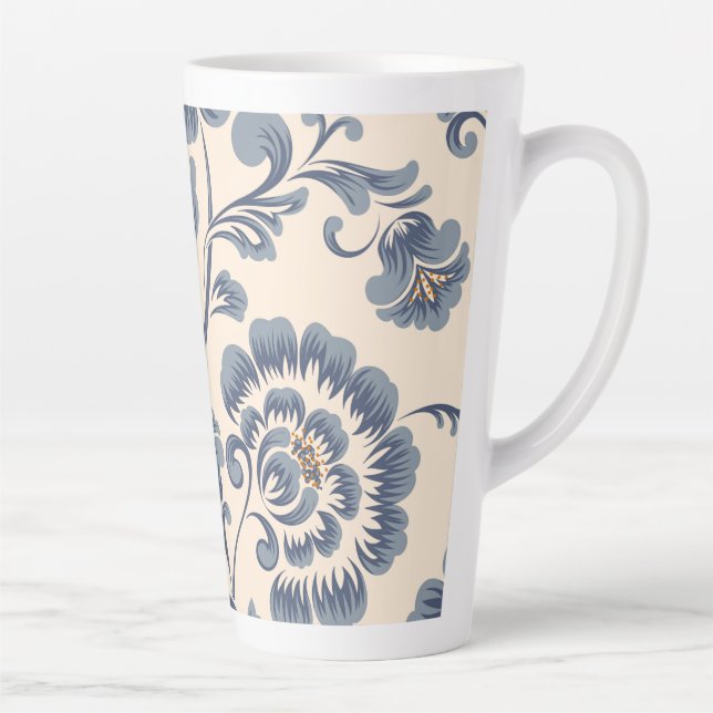 Caneca De Café Latte Melhor Lata Lateral (Direita)