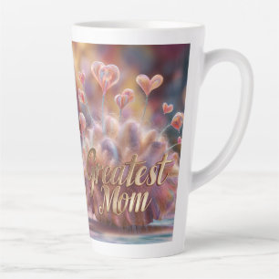 Caneca De Café Latte Melhor Mãe 