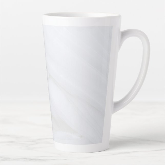 Caneca De Café Latte Melhor Mármore - Lata Grande (Direita)