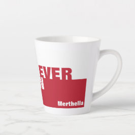 Caneca De Café Latte Melhor MOM TEXAN nunca