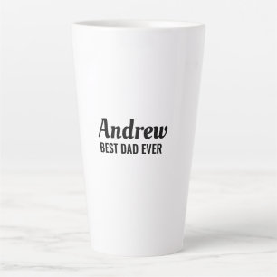 Caneca De Café Latte Melhor Pai
