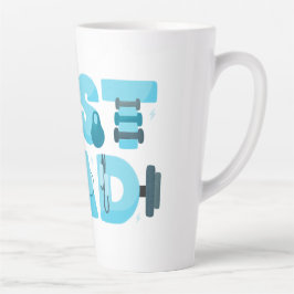 Caneca De Café Latte 'Melhor Pai'