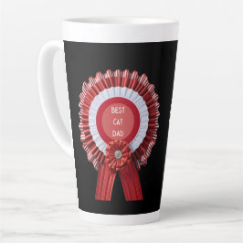 Caneca De Café Latte Melhor Pai de Gato Dono de Animal de Estimação Fot